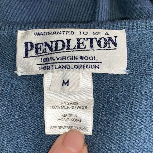 Pendleton size medium wool cardigan - Picture 2 of 7